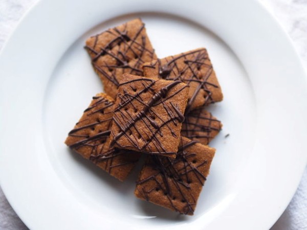 Chocolate covered graham crackers