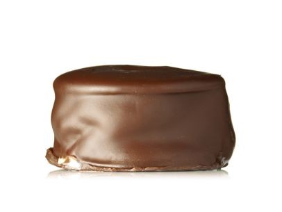 Chocolate-covered mint ice cream sandwiches
