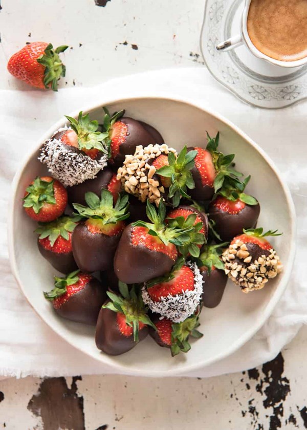Chocolate covered strawberries 