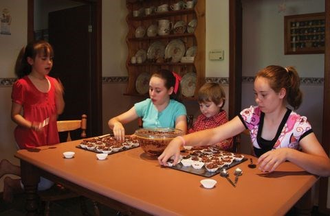 Chocolate crackles