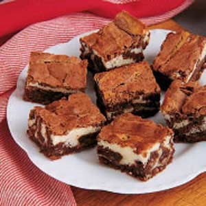 Chocolate cream cheese brownies