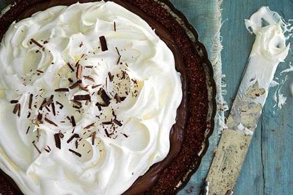 Chocolate cream pie