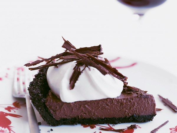 Chocolate cream pie