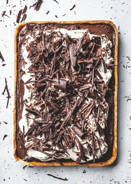 Chocolate cream pie