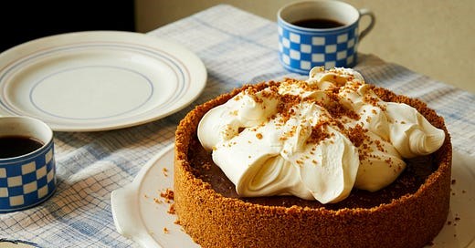 Chocolate cream pie