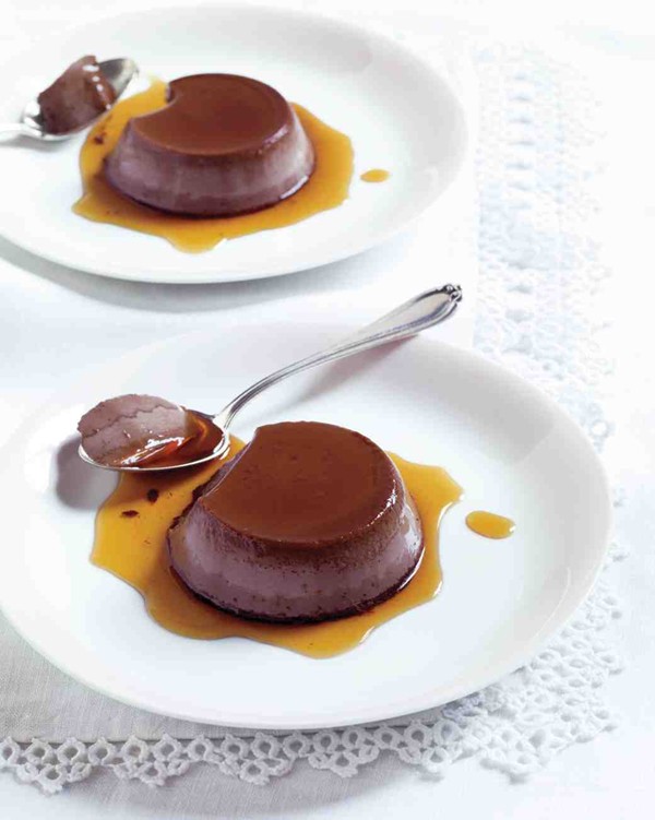 Chocolate crème caramel