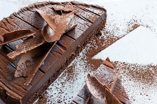 Chocolate custard cake