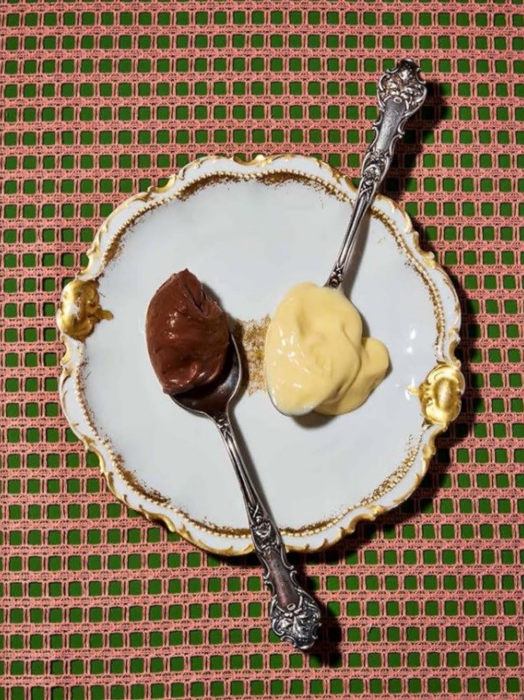Chocolate custard filling (Crema al cioccolato)