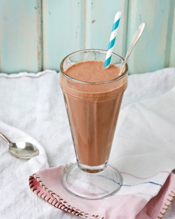 Chocolate date thick shake