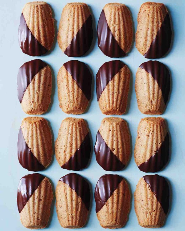 Chocolate-dipped bear paws