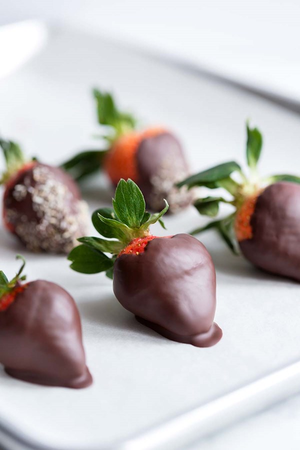 Chocolate dipped strawberries