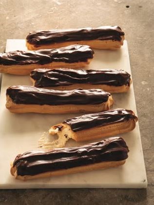 Chocolate eclairs