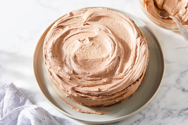 Chocolate ermine “pudding” buttercream