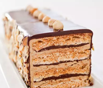 Chocolate-espresso Dacquoise