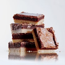 Chocolate espresso pie bars