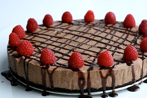 Chocolate espresso semifreddo