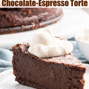 Chocolate espresso torte