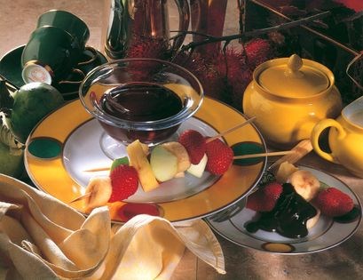Chocolate fondue