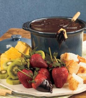Chocolate fondue