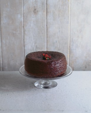 Chocolate fruit cake