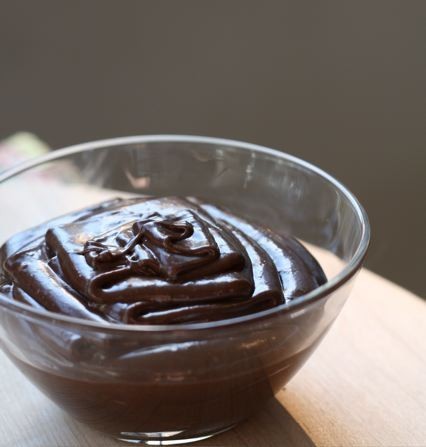 Chocolate fudge frosting (or, chocolate mousse gone very wrong)