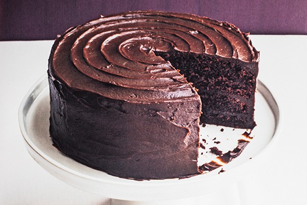 Chocolate fudge layer cake