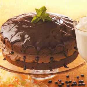 Chocolate ganache cake