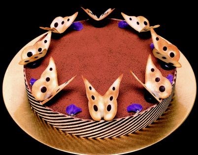 Chocolate ganache cake