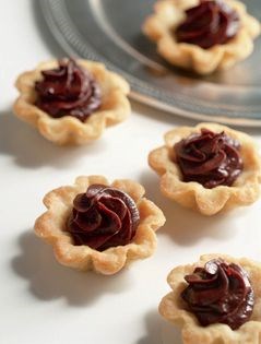 Chocolate ganache tartlets
