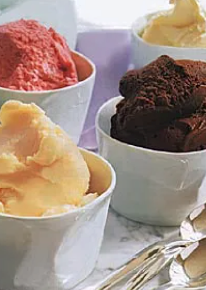 Chocolate gelato