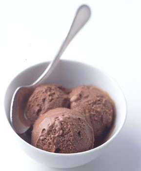 Chocolate gelato
