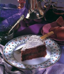 Chocolate Genoese sponge