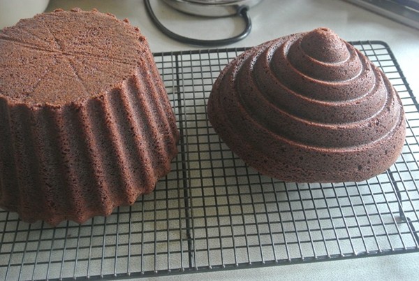 Chocolate giant cupcake