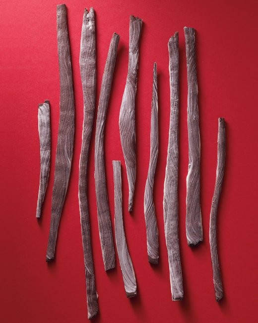Chocolate gingerbread twigs