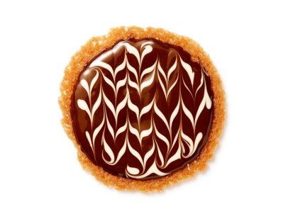 Chocolate-glazed Florentines