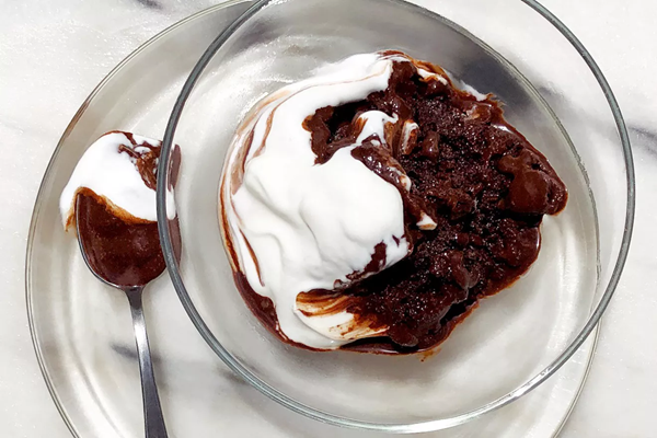 Chocolate granita