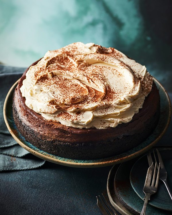 Chocolate Guinness cheesecake 