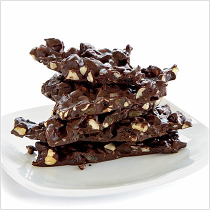 Chocolate hazelnut bark