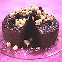 Chocolate hazelnut cake