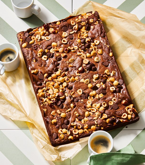 Chocolate hazelnut cheesecake brownies