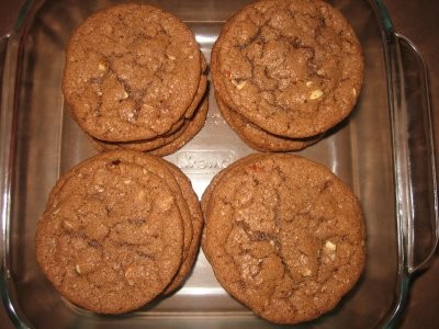 Chocolate hazelnut cookies