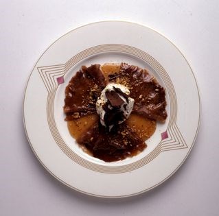 Chocolate hazelnut crêpes