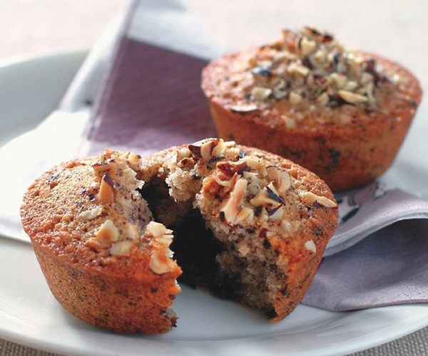 Chocolate hazelnut friands