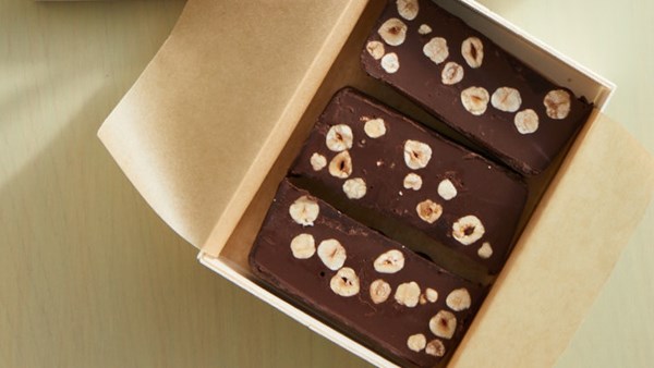 Chocolate-hazelnut fudge