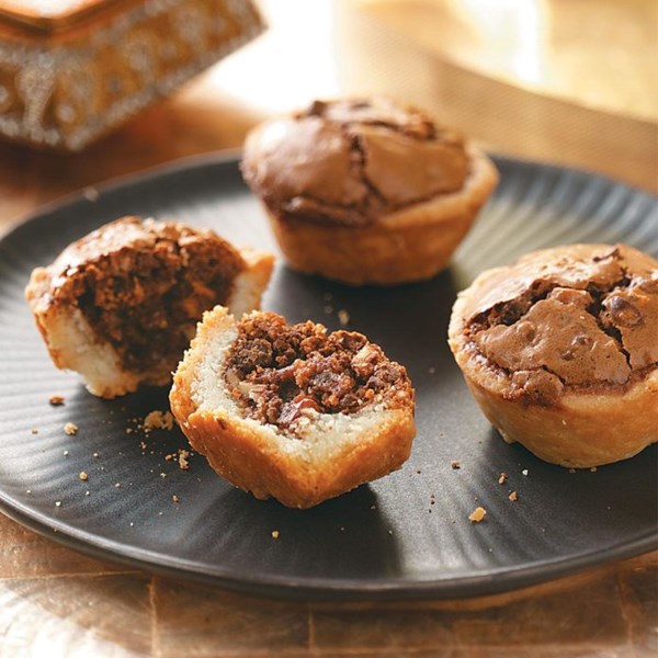 Chocolate hazelnut tassies