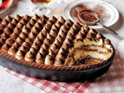 Chocolate-hazelnut tiramisu