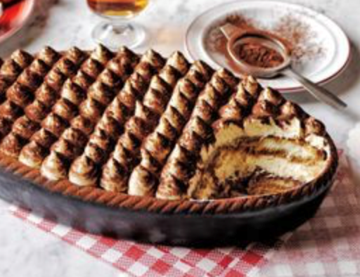 Chocolate-hazelnut tiramisu