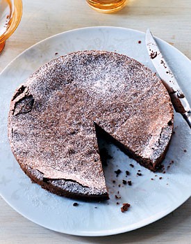 Chocolate hazelnut torte
