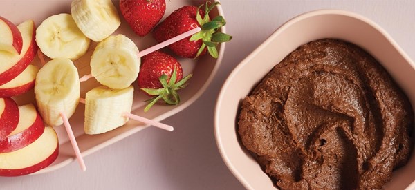 Chocolate hummus