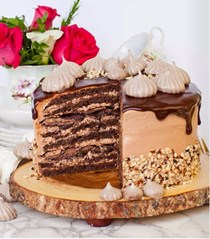 Chocolate Kiev cake